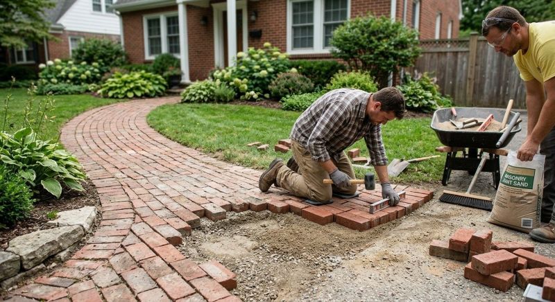 Brick Flatwork Repair in Fairview Heights, IL