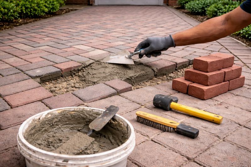 Brick Flatwork Repair in Belleville, IL