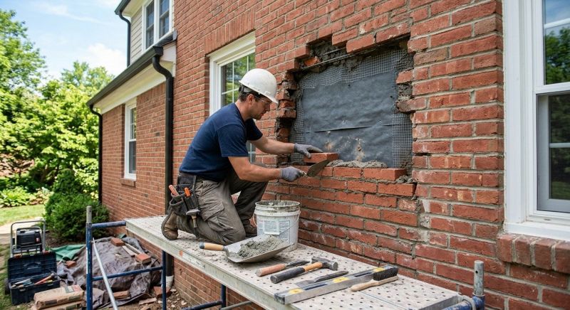 Brick Flatwork Repair in New Athens, IL