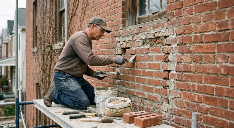 Brick Repair in New Baden, IL