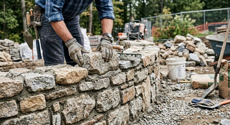 Commercial Stone Masonry in Highland, IL