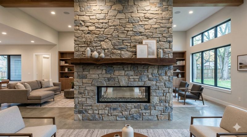 Stone Chimney Installation in Columbia, IL