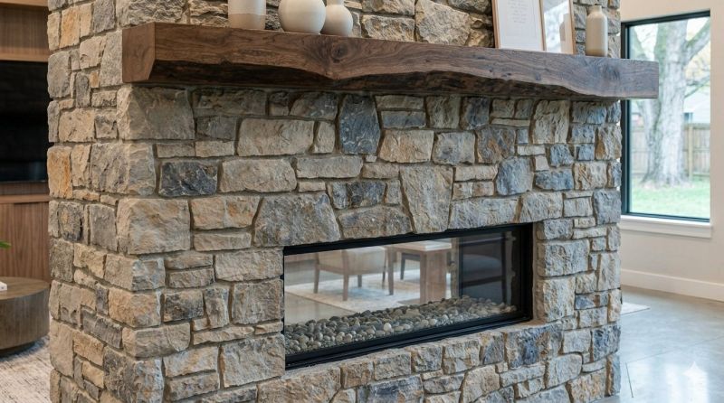 Stone Chimney Installation in New Baden, IL