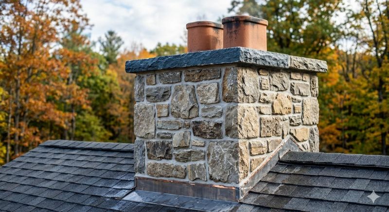 Stone Chimney Installation in Waterloo, IL
