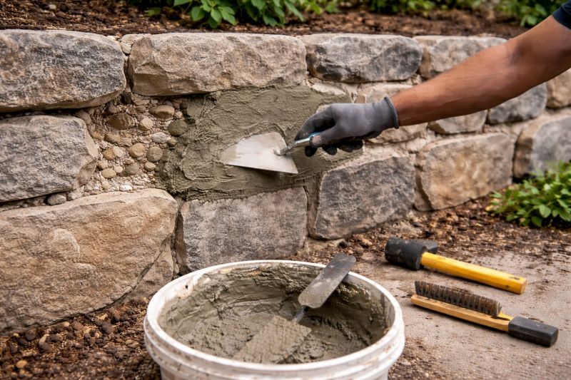 Stone Masonry Repair in New Baden, IL