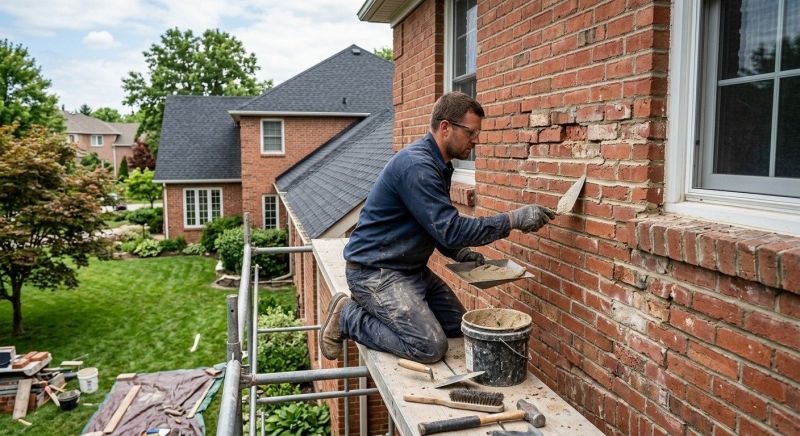 Stone Masonry Repair in Wood River, IL