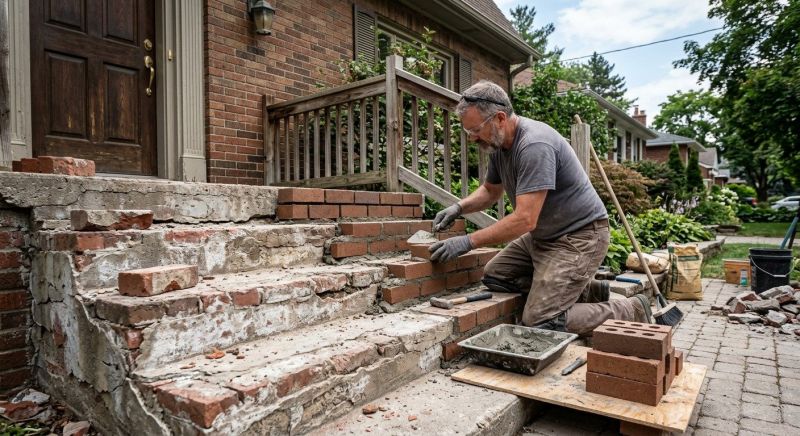 Stonework Repair in New Athens, IL